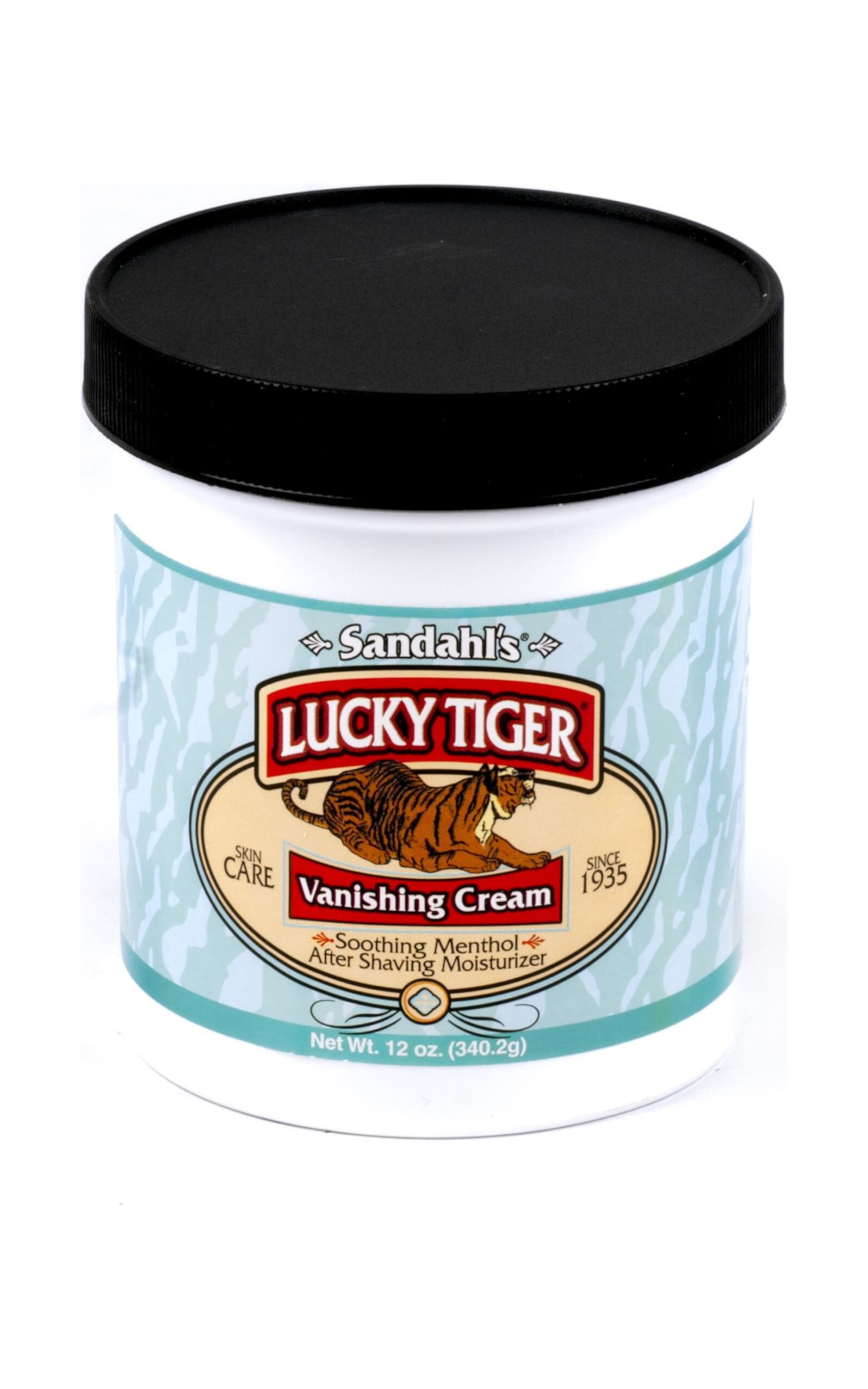 Lucky Tiger Menthol Mint Vanishing Cream (Крем), 12 Oz Lucky Tiger