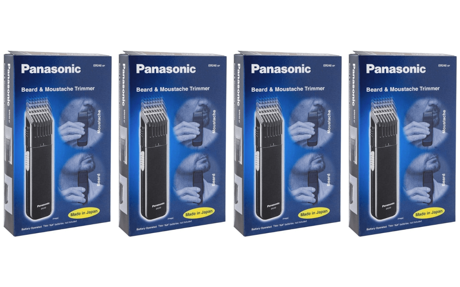 Триммер для бороды и усов с 5 настройками длины и до 45 минут работы Panasonic