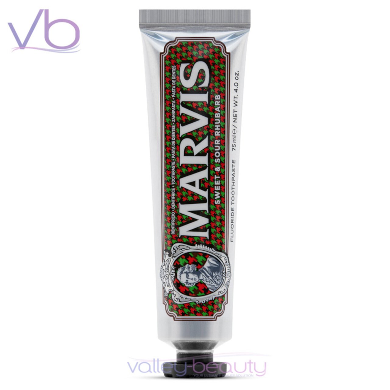 Marvis - Sweet & Sour Rhubarb Toothpaste (75ml) Marvis