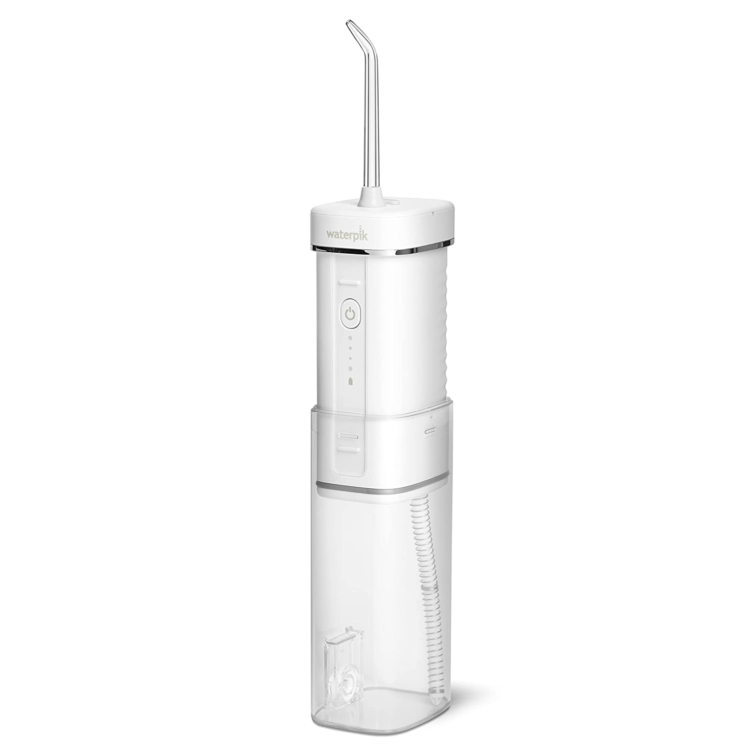 Waterpik Cordless Slide Professional Water Flosser, Portable Collapsible for Travel and Storage, with Travel Bag and 4 Tips, ADA Accepted, Rechargeable and Waterproof, White WF-17CD Visit the Waterpik Store