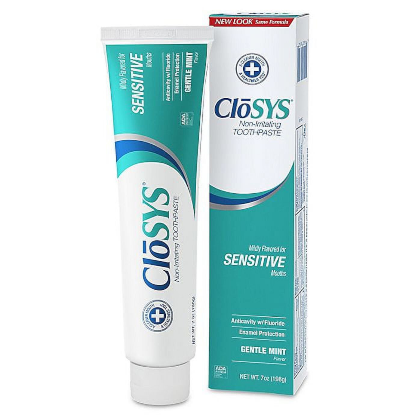 Closys 7 Oz. Toothpaste,the Closys Toothpaste Leaves Teeth Whiter And Cleaner Start At The First Use CloSYS