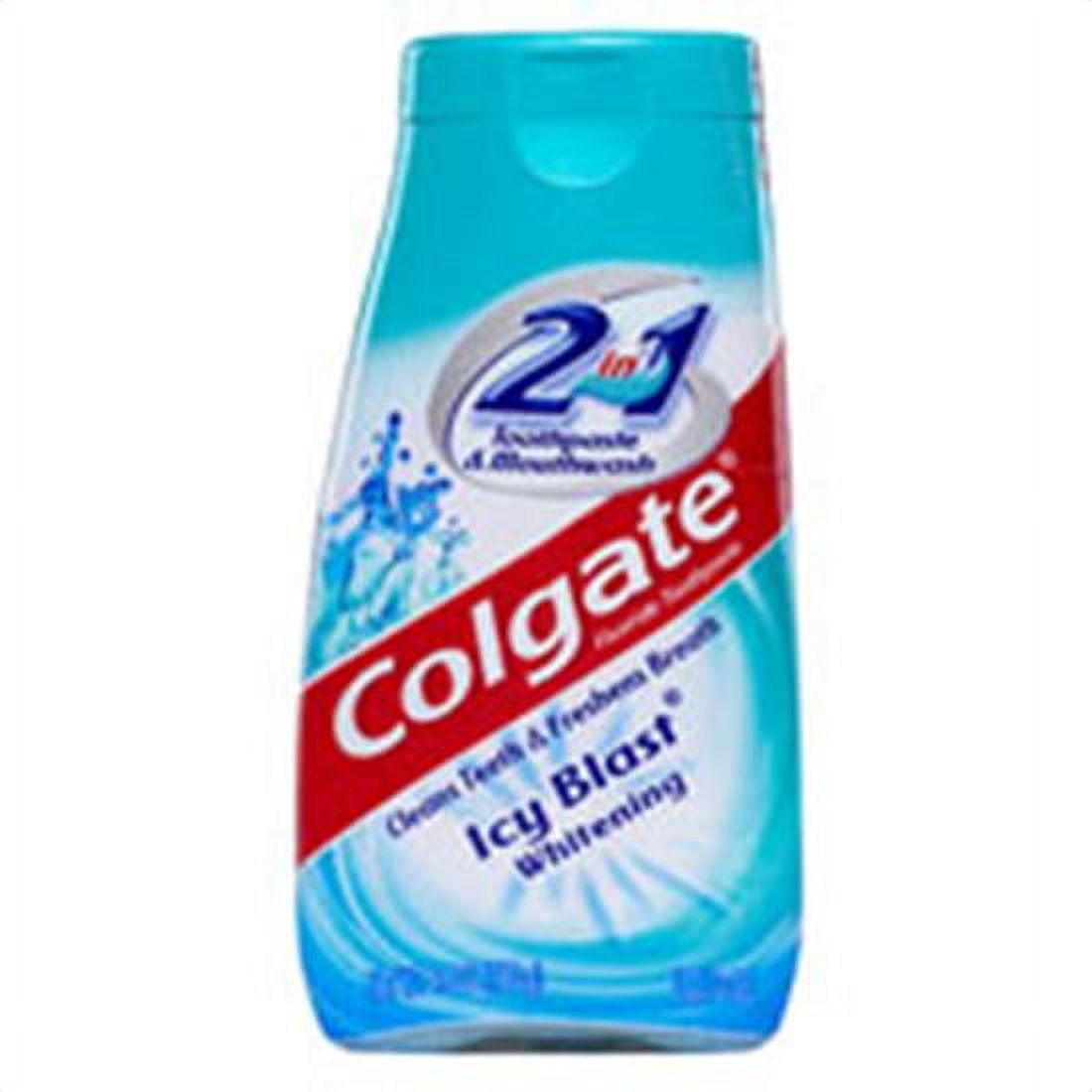 Colgate 2-In-1 Toothpaste And Mouthwash Whitening Icy Blast - 4.6 Oz Visit the Colgate Store