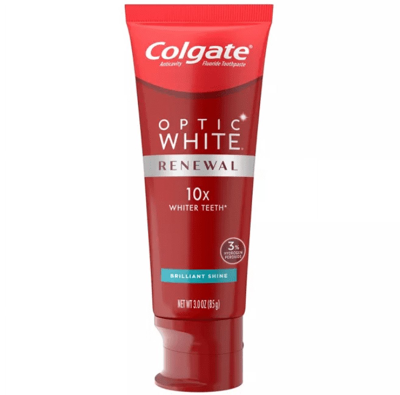 Colgate Optic White  Teeth Whitening Brilliant Shine Toothpaste - 3oz 2 Pack Visit the Colgate Store