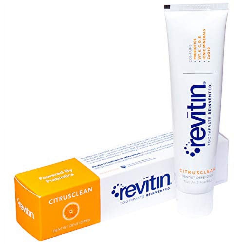 Revitin Natural Toothpaste And Prebiotic Oral Therapy (1 tube) Revitin