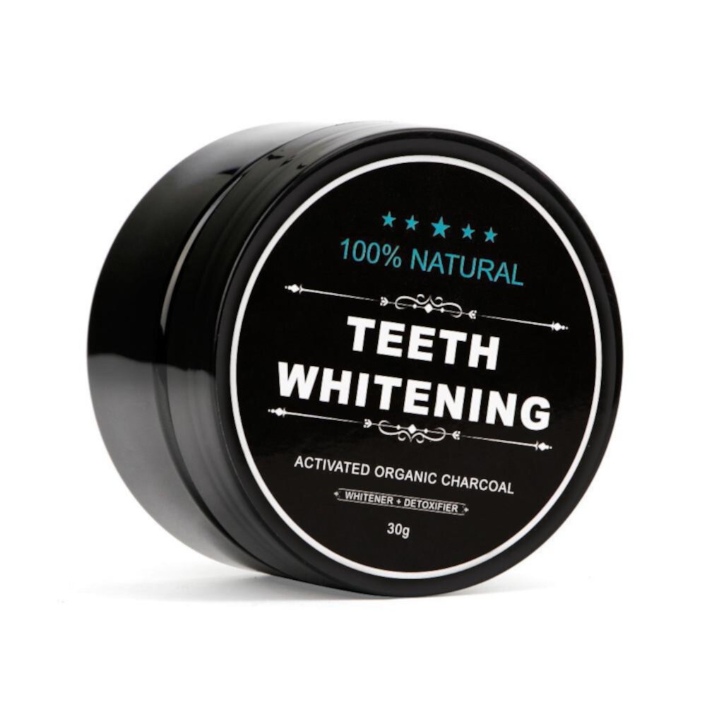 Charcoal White Teeth Cleaning and Whitening Tooth Powder 30g* VOPPV