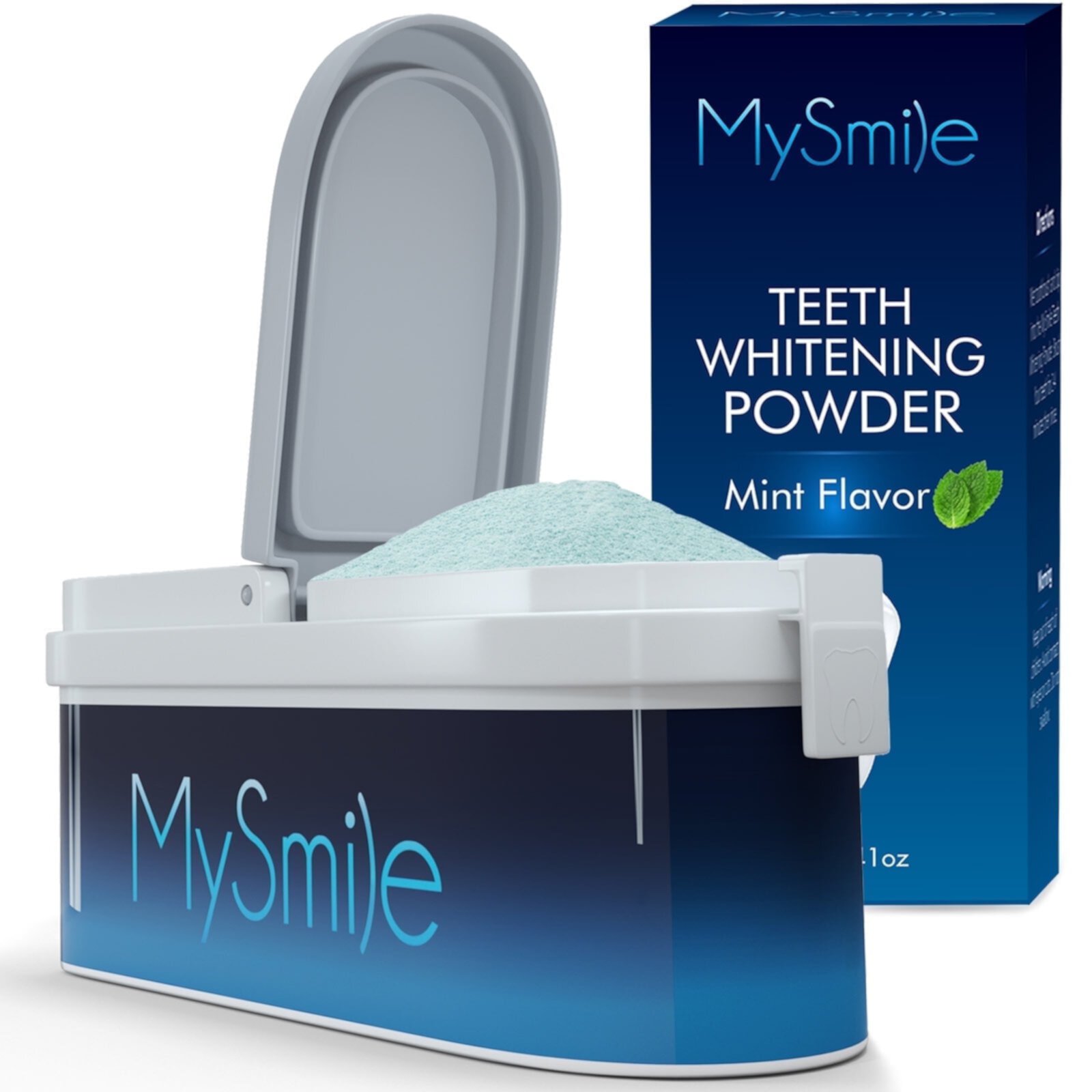 MySmile Teeth Whitening Powder Toothpaste Remove Tooth Coffee Red Wine Yellow Stains Natural Tooth Whitening Kit MySmile