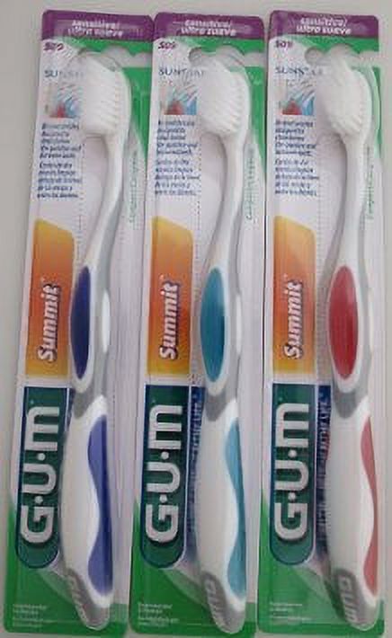 Gum Summit # 509 Tooth Brushes Sensitive bristles - Pack of 12 Visit the GUM Store