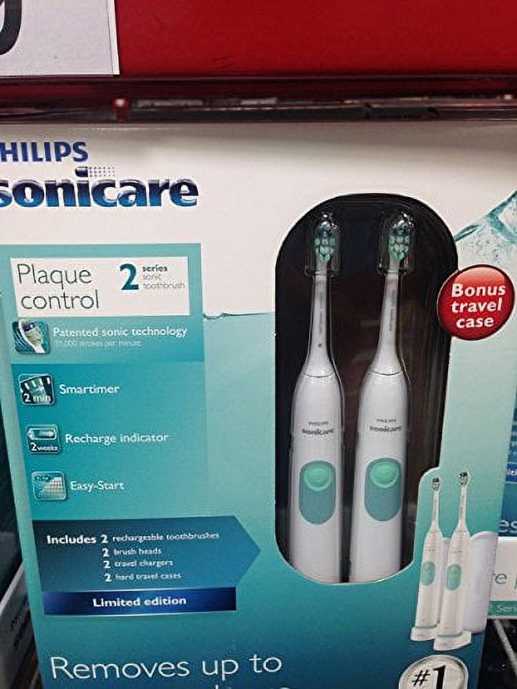 Philips Sonicare 2 Series Plaque Control 2Pk Visit the Sonicare Store