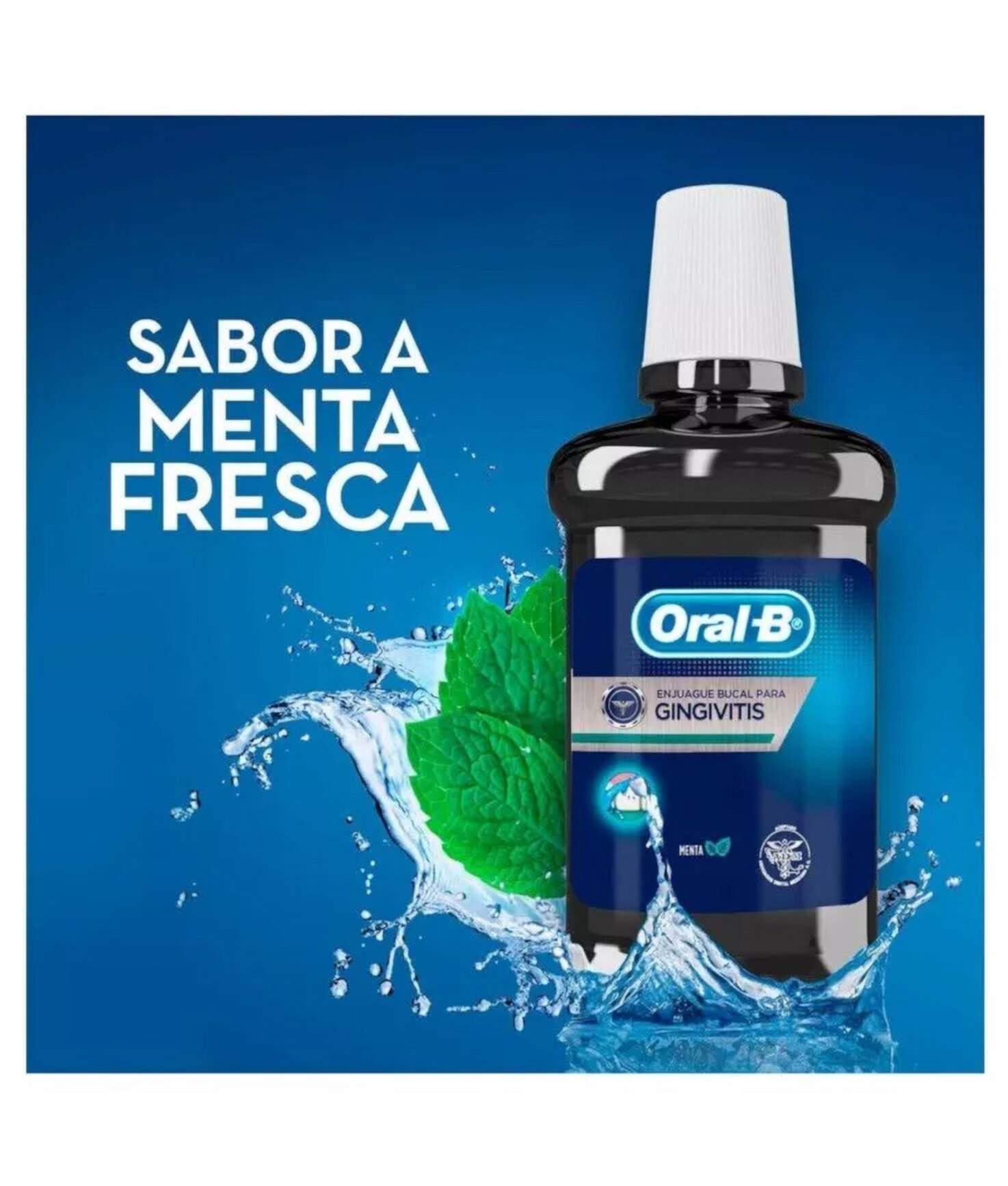 Oral B Mouth Wash Mint Flavor 350 ml Oral-B