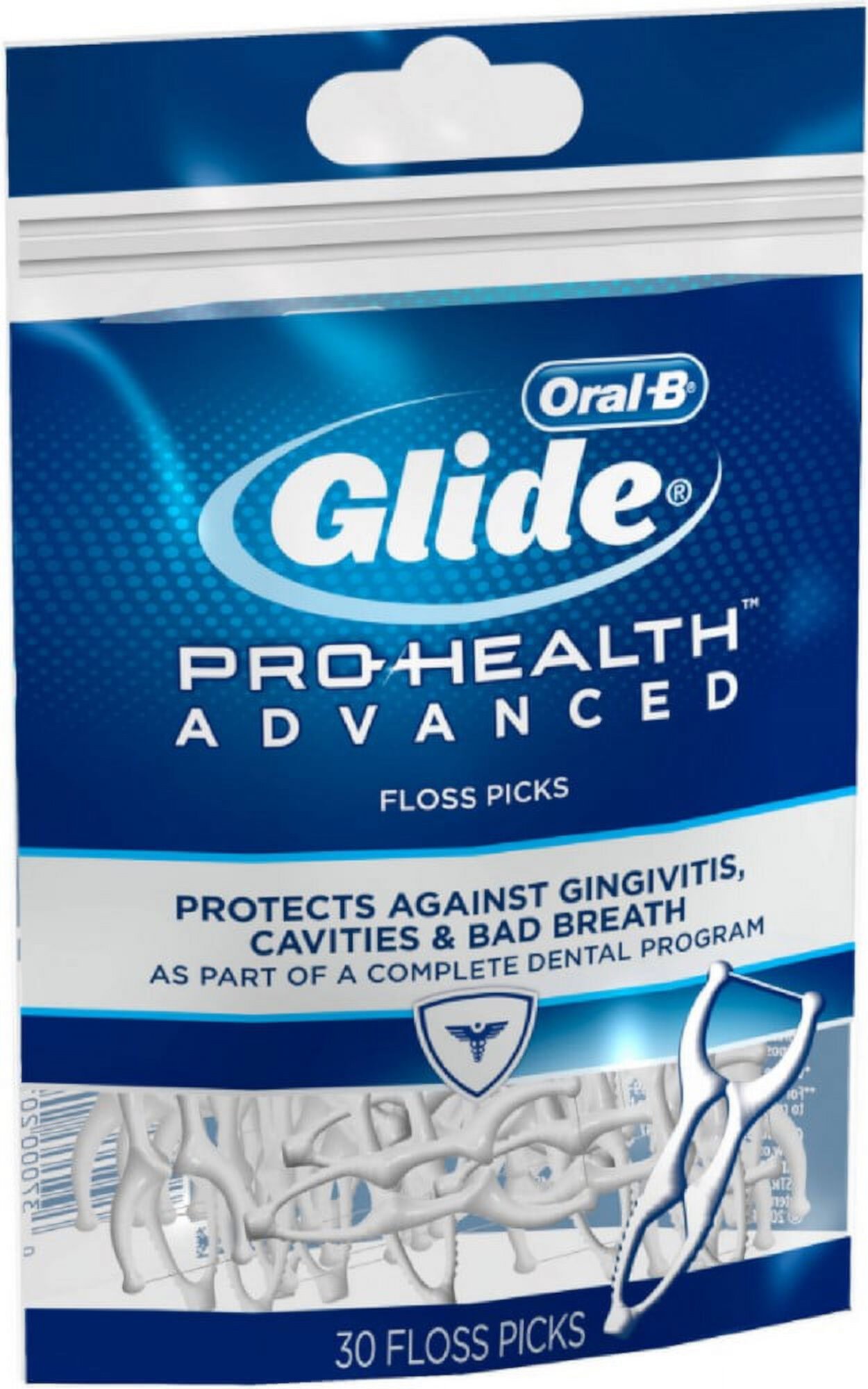 Oral-B Glide Floss Picks Gum Care Remove Plaque & Gingivitis, 30 ct, 6 Pack GLIDE