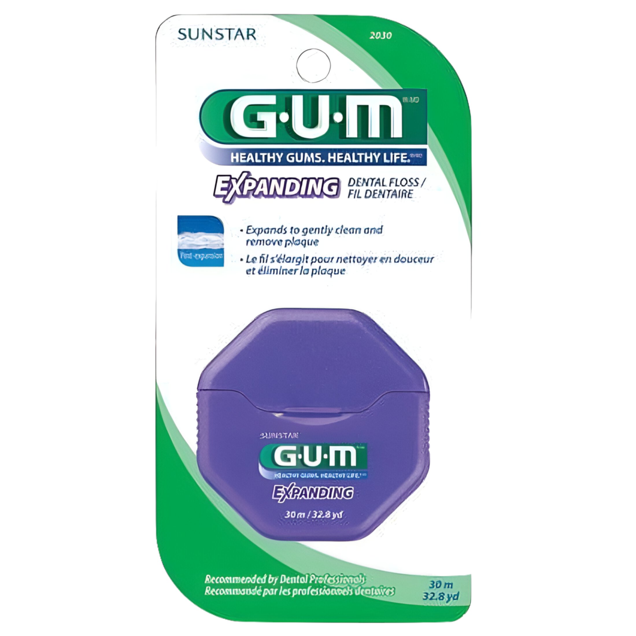 GUM Expanding Floss-30 Meters (Pack of 6) Visit the GUM Store