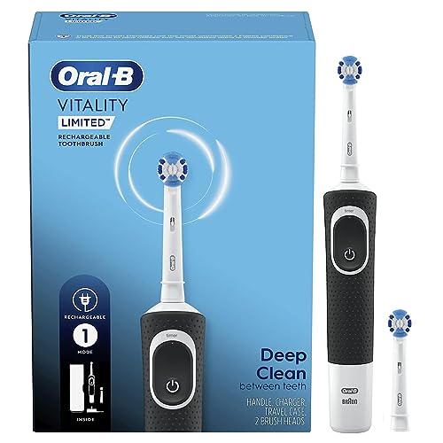 Oral-B Vitality Limited Precision Clean Rechargeable Toothbrush, 1 Refill, Black Visit the Oral-B Store