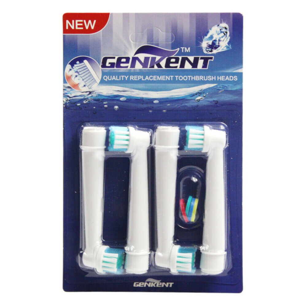 Genkent 12 Pcs Replacement Toothbrush Brush Heads Compatible with Oral B BRAUN PRECISION CLEAN Electric Toothbrush Visit the GENKENT Store