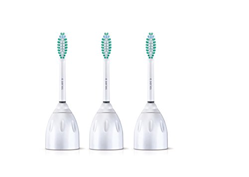 Philips Sonicare Genuine E-Series Replacement Toothbrush Heads, 3 Brush Heads, White, HX7023/64 Visit the Sonicare Store