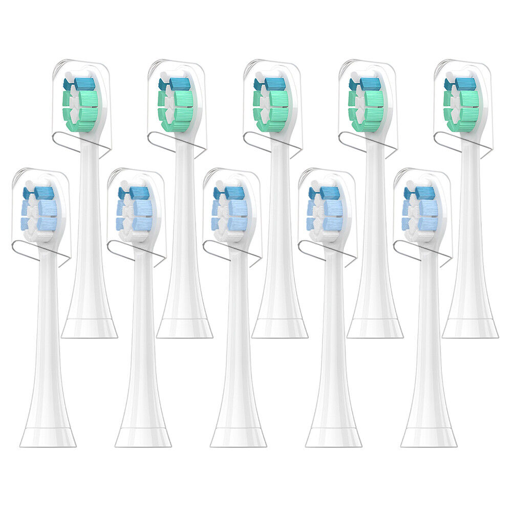 Onemayship 10 Pack For Philips Sonicare Electric Clean Replacement Toothbrush Brush Heads Onemayship