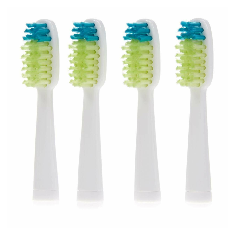 Voom Sonic - Go 1 Replacement  TOOTHBRUSH Heads , Soft, pack of 4 Voom Sonic