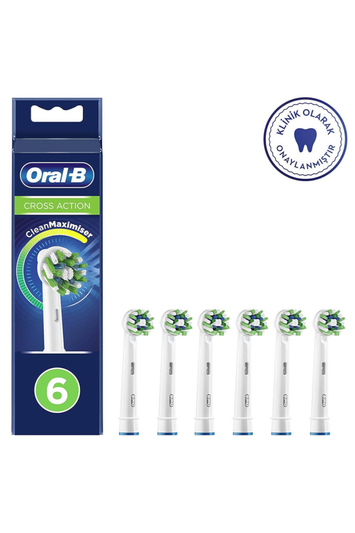 Oral-B Cross Action Clean Maximizer Technology, Pack of 6 Counts Visit the Oral-B Store