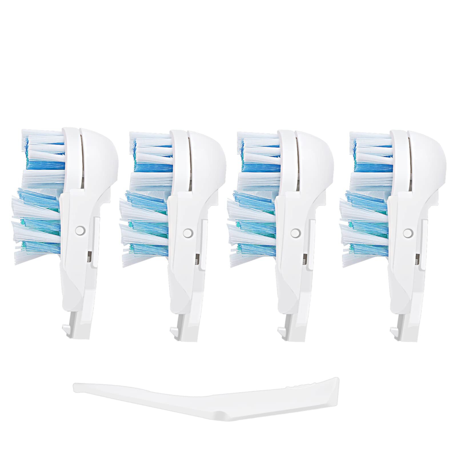 Sensitive Replacement Electric Replacement Toothbrush Heads (4 Count), Dual Clean Rotating Sets for Braun Oral B Cross Action Power Tangzhan