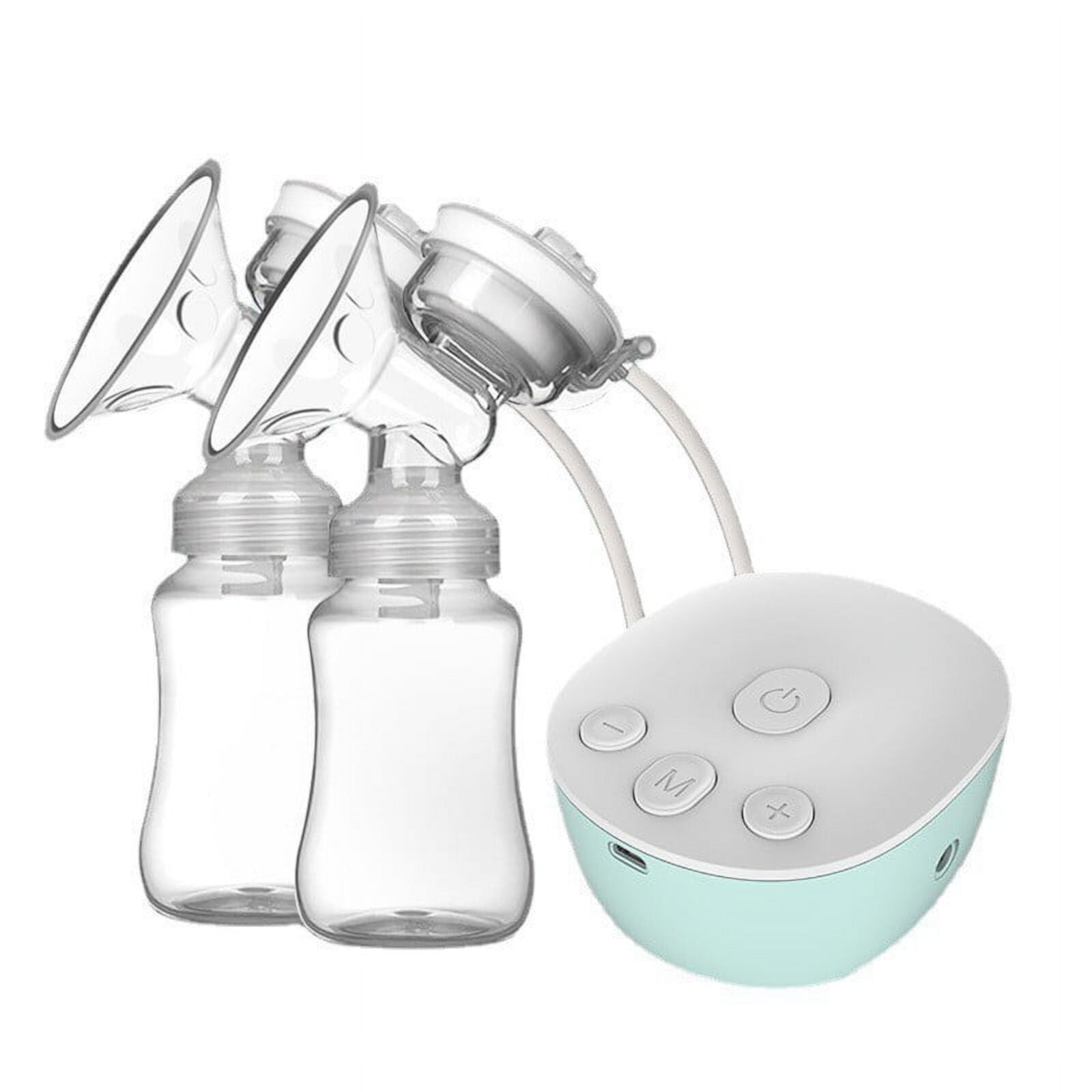 Double Electric Wearable Breast Pump Portable Wireless Breast Pump Lcd Display Low Noise Painless GUIYUANG