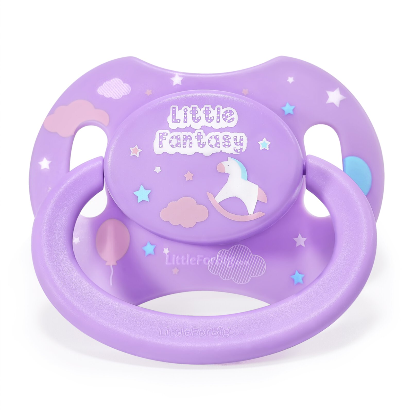 Littleforbig Bigshield Generation-II Adult Sized Pacifier Little Fantasy Pattern Littleforbig