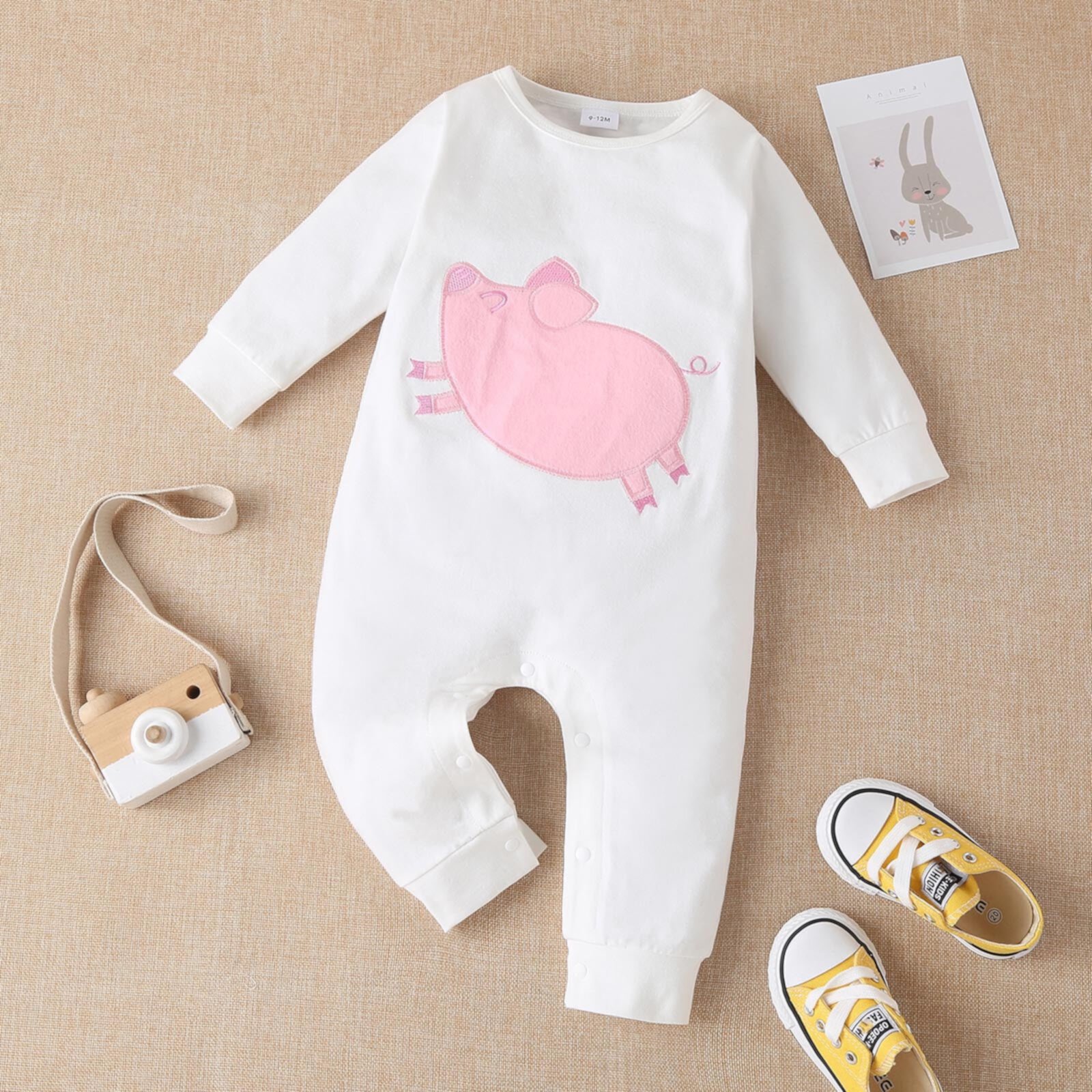 Herrnalise Baby Kids Romper Autumn Winter Clothes Newborns Jumpsuit Cute Animal Overalls Sales Herrnalise