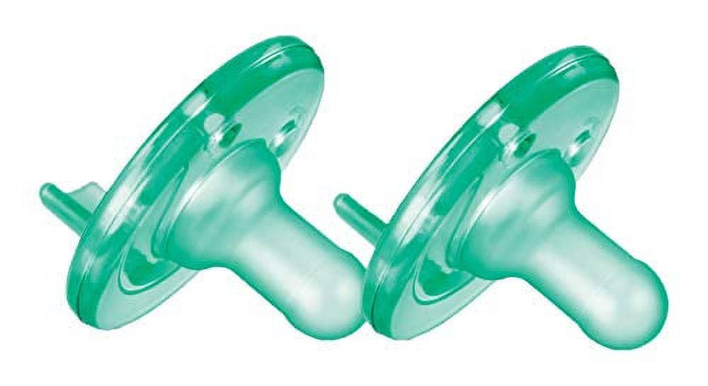 Philips Avent Soothie Pacifier,  0-3 Months, Green, Vanilla Scented, 2 Pack, SCF190/07 Philips Avent