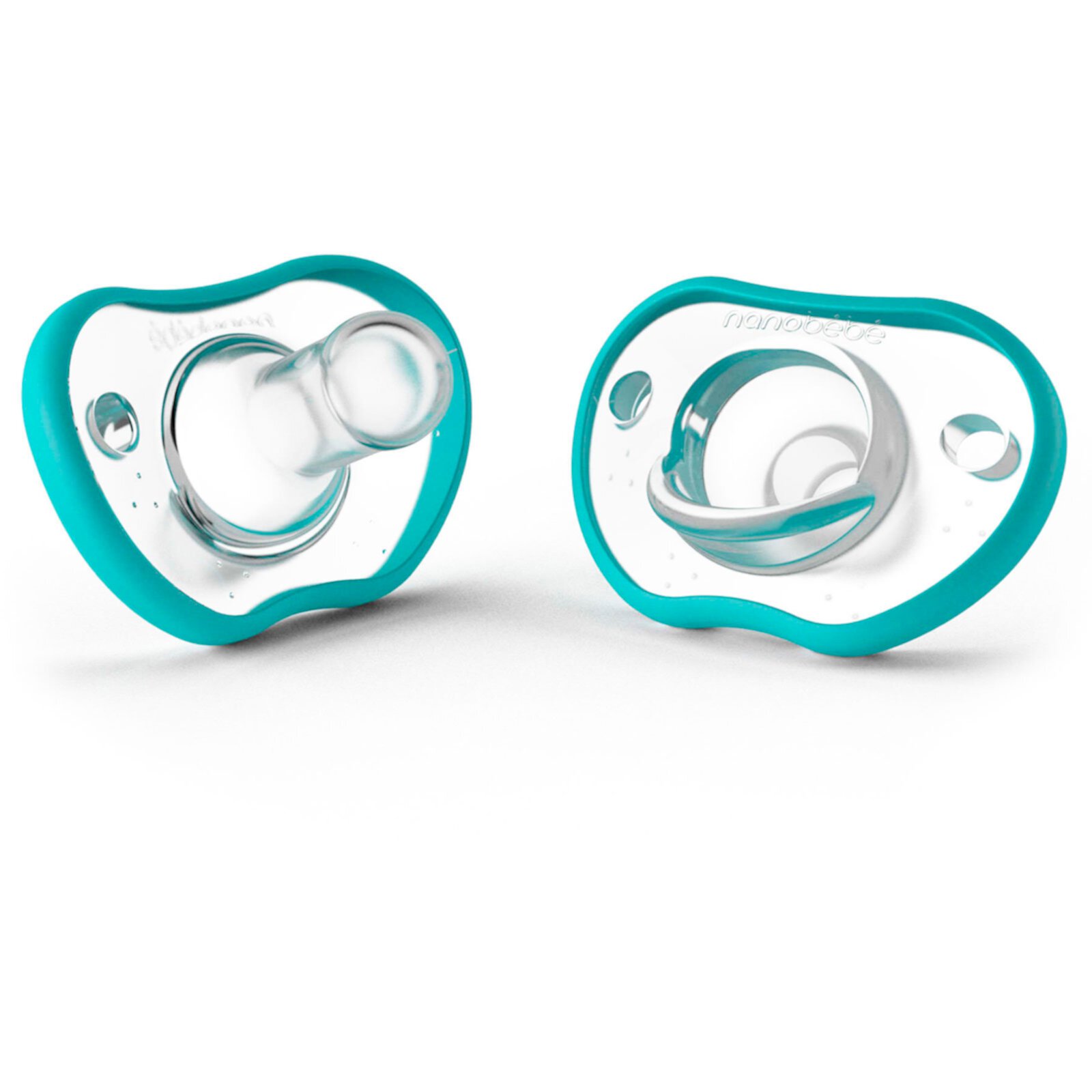 Nanobebe Flexy Newborn Pacifier 0-3m, Teal Nanobebe