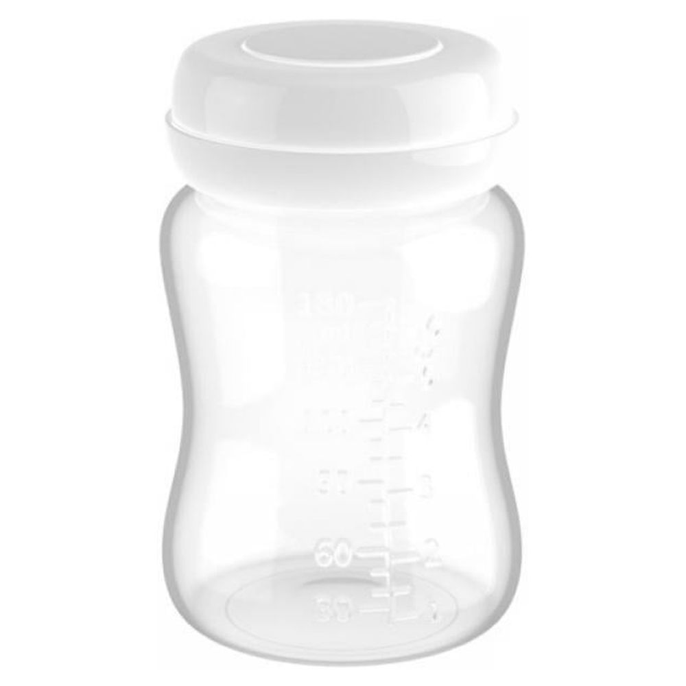 6oz Breastmilk Bottles with Leak Proof Lids,Reusable Wide Neck Bottles Best for Breast Milk Collection & Storage Replace Bottles Amazingfashion