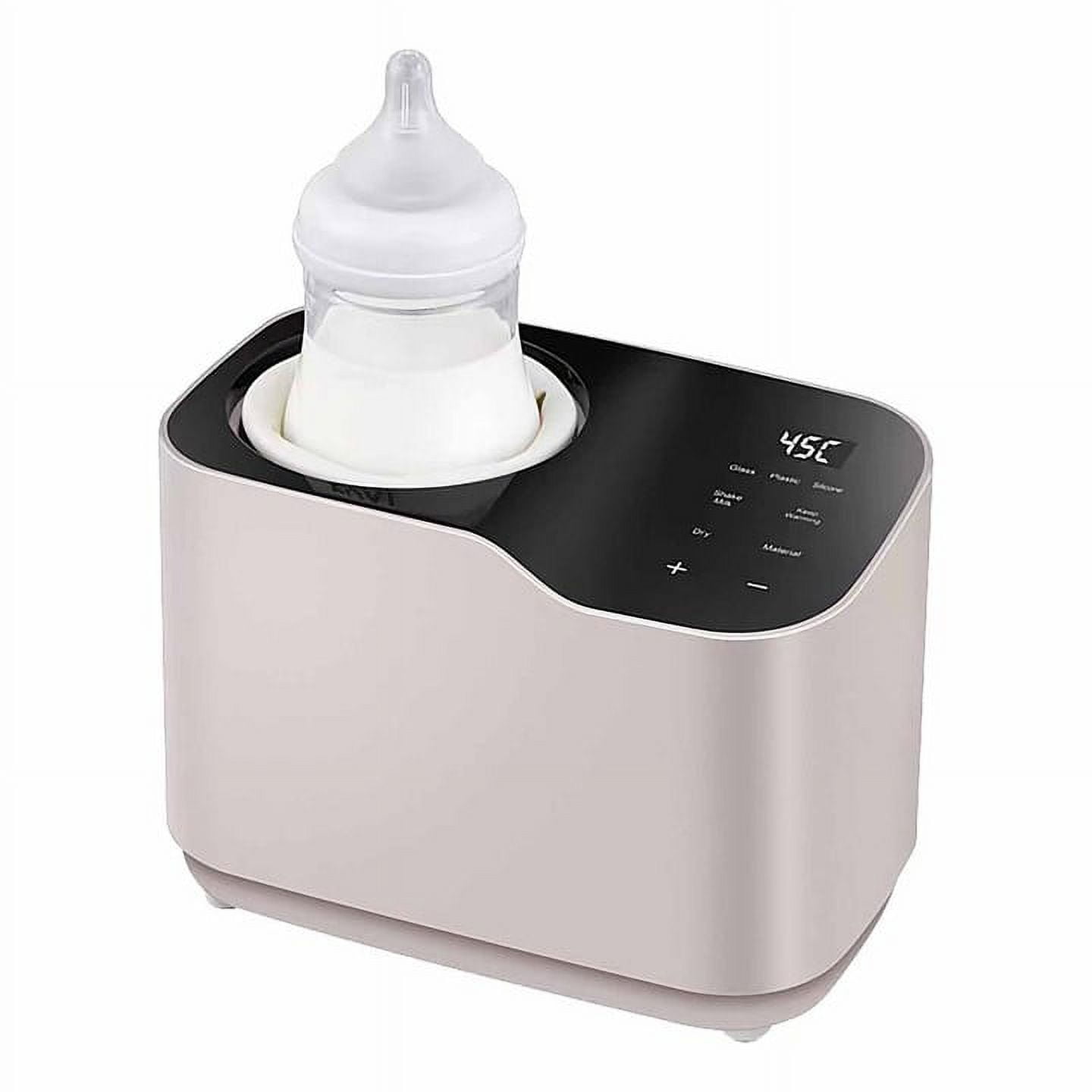 Smart Home Hub V4 Waterless Bottle Warmer With Shake Function Accurate Temp Control & Timer Safer For Baby Wash Baby Bottle Warmer For Breastmilk Heating Digital Display Sandistore