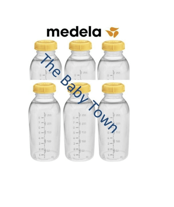 NEW Medela Baby Bottles Breast Milk Bottle With Lids 8oz 250ml 87150s BPA FREE (6 Pack) Medela