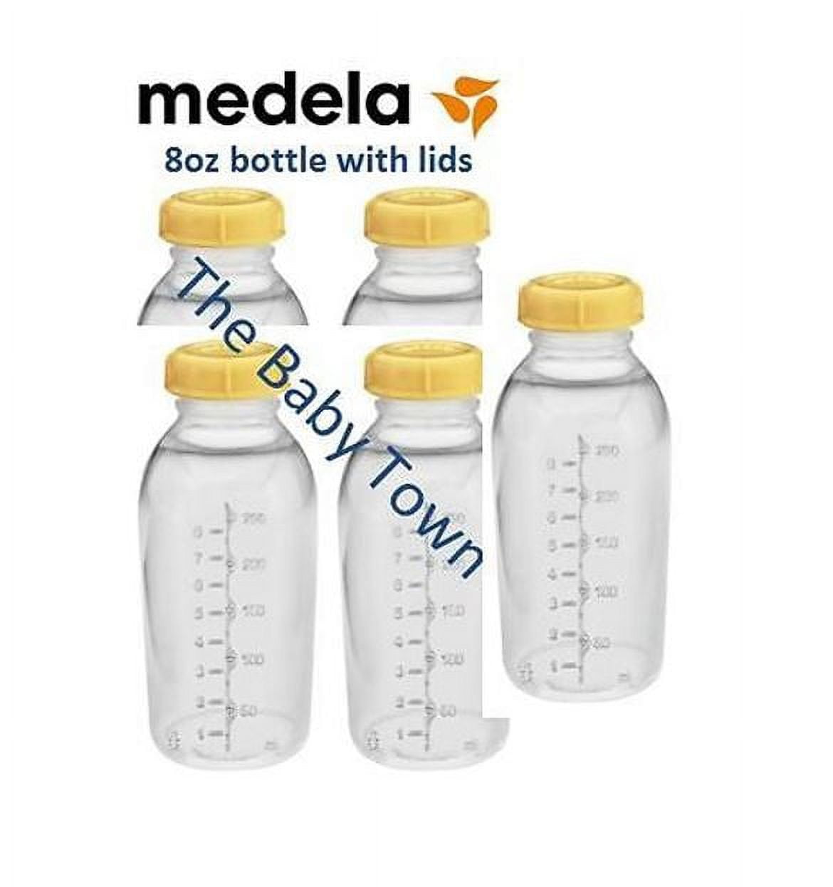 NEW Medela Baby Bottles Breast Milk Bottle With Lids 8oz 250ml 87150s BPA FREE Medela