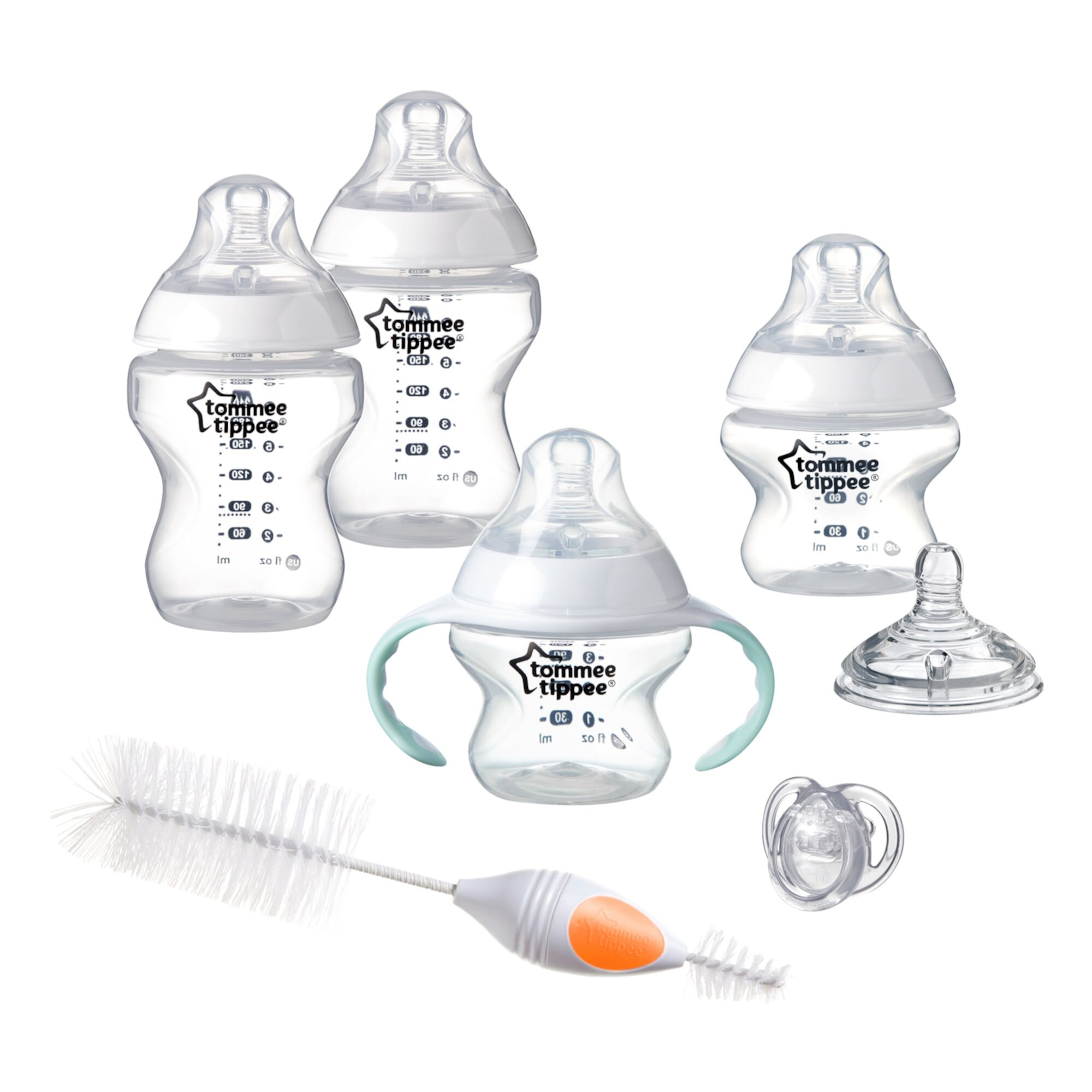 Tommee Tippee Closer to Nature, Newborn Baby Bottle Starter Set – Pink, Girl Tommee Tippee