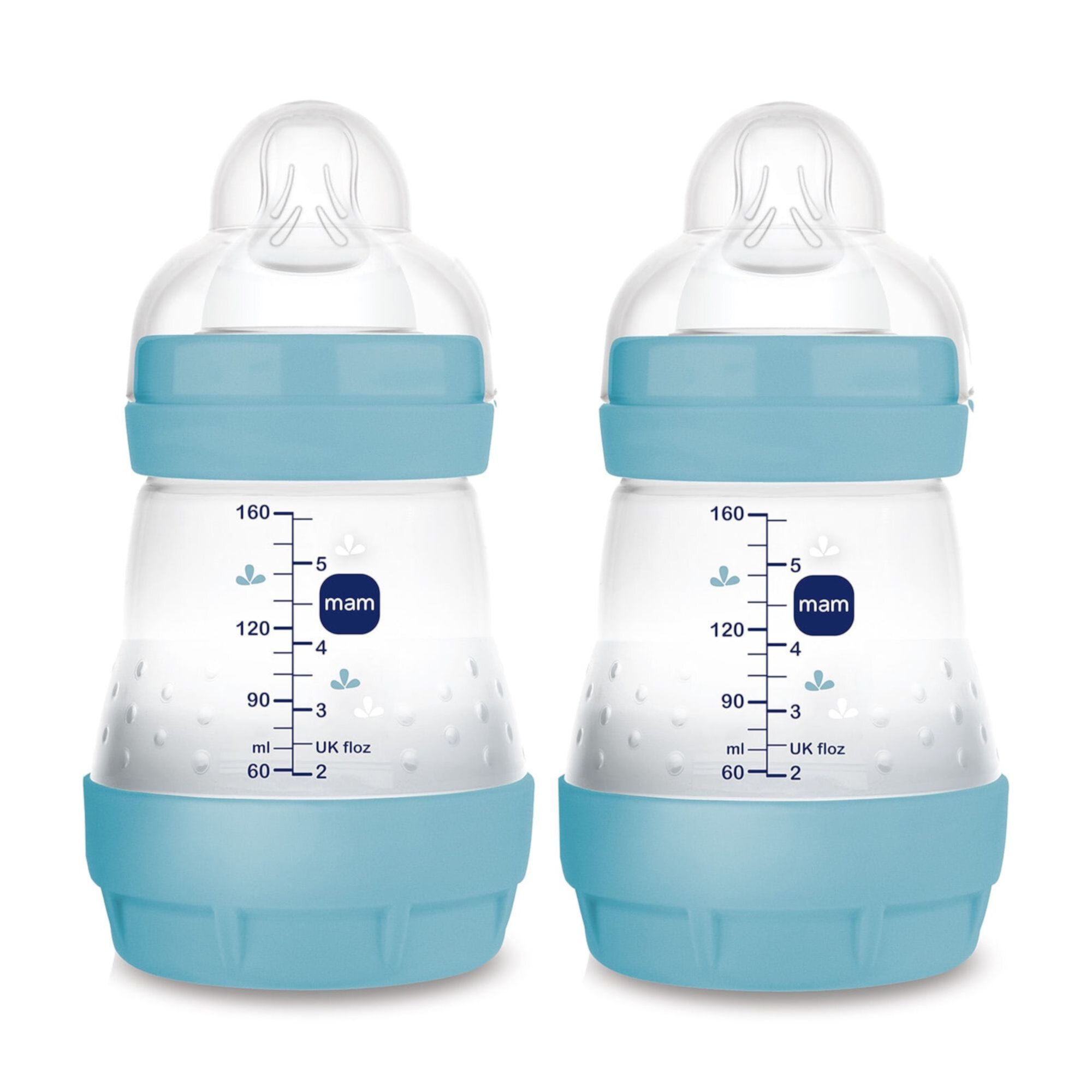 MAM Easy Start Matte Anti-Colic Bottle, 5 oz, Unisex, 2 pack MAM