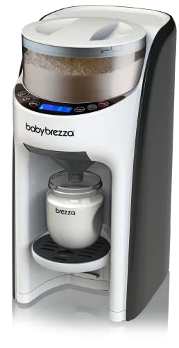 New and Improved Baby Brezza Formula Pro Advanced Formula Dispenser Machine - Automatically Mix a Warm Formula Bottle Instantly - Easily Make Bottle with Automatic Powder Blending Baby Brezza