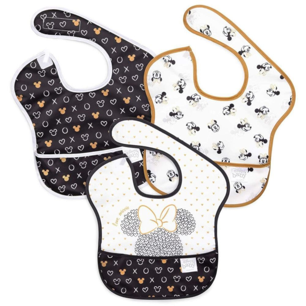 Bumkins Bibs, Disney Minnie Mouse Baby and Toddler SuperBib for 6-24 Mos Bumkins