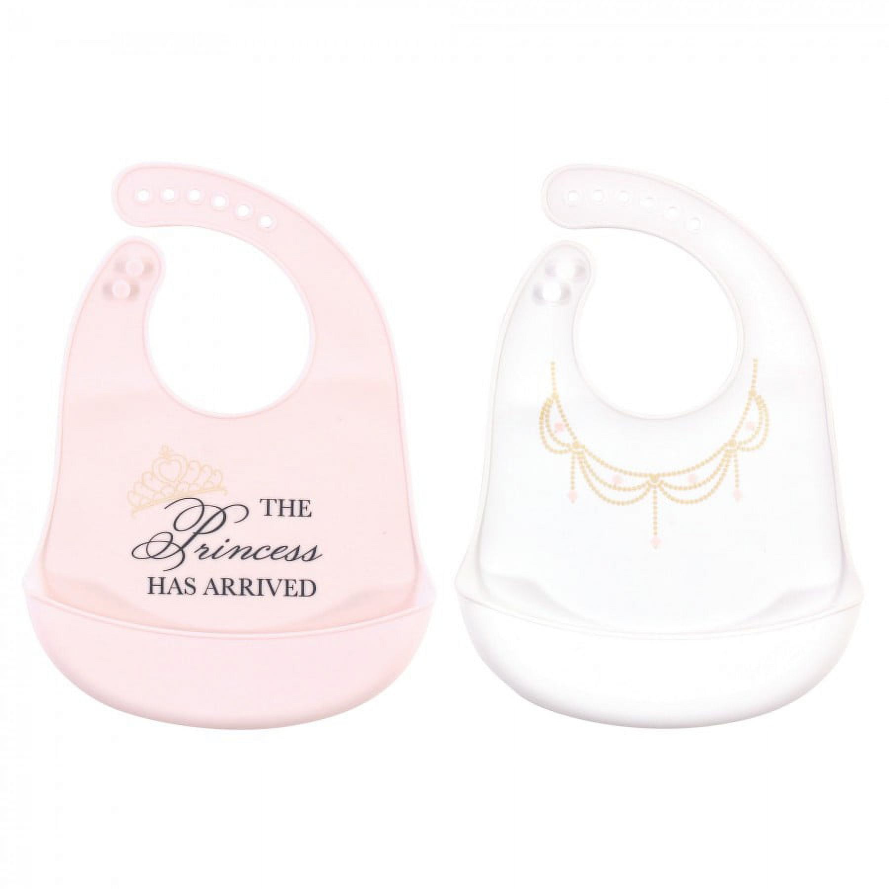 Little Treasure Baby Boy Silicone Bibs 2pk, Tux, One Size Little Treasure