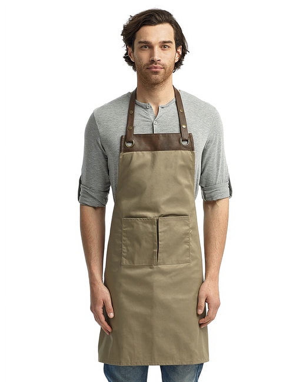 Artisan Collection by Reprime RP123 Espresso Bib Apron Reprime