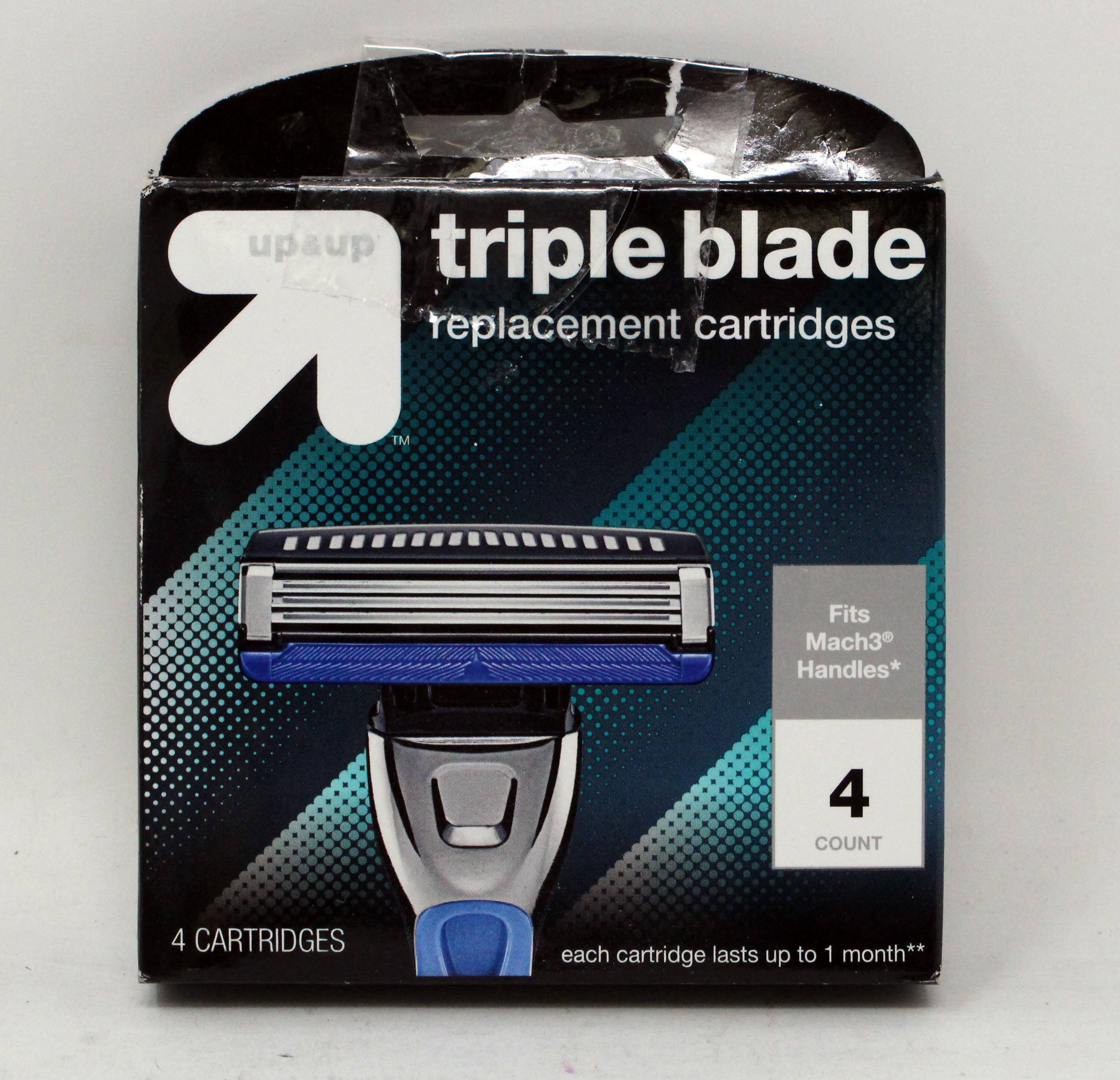 Up & Up Triple Blade Replacement Cartridges 4 Count Up&Up