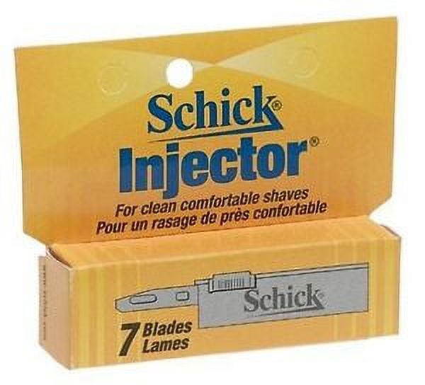 Schick Injector Razor Refill Blades, 7 Counts Grateful5 LLC