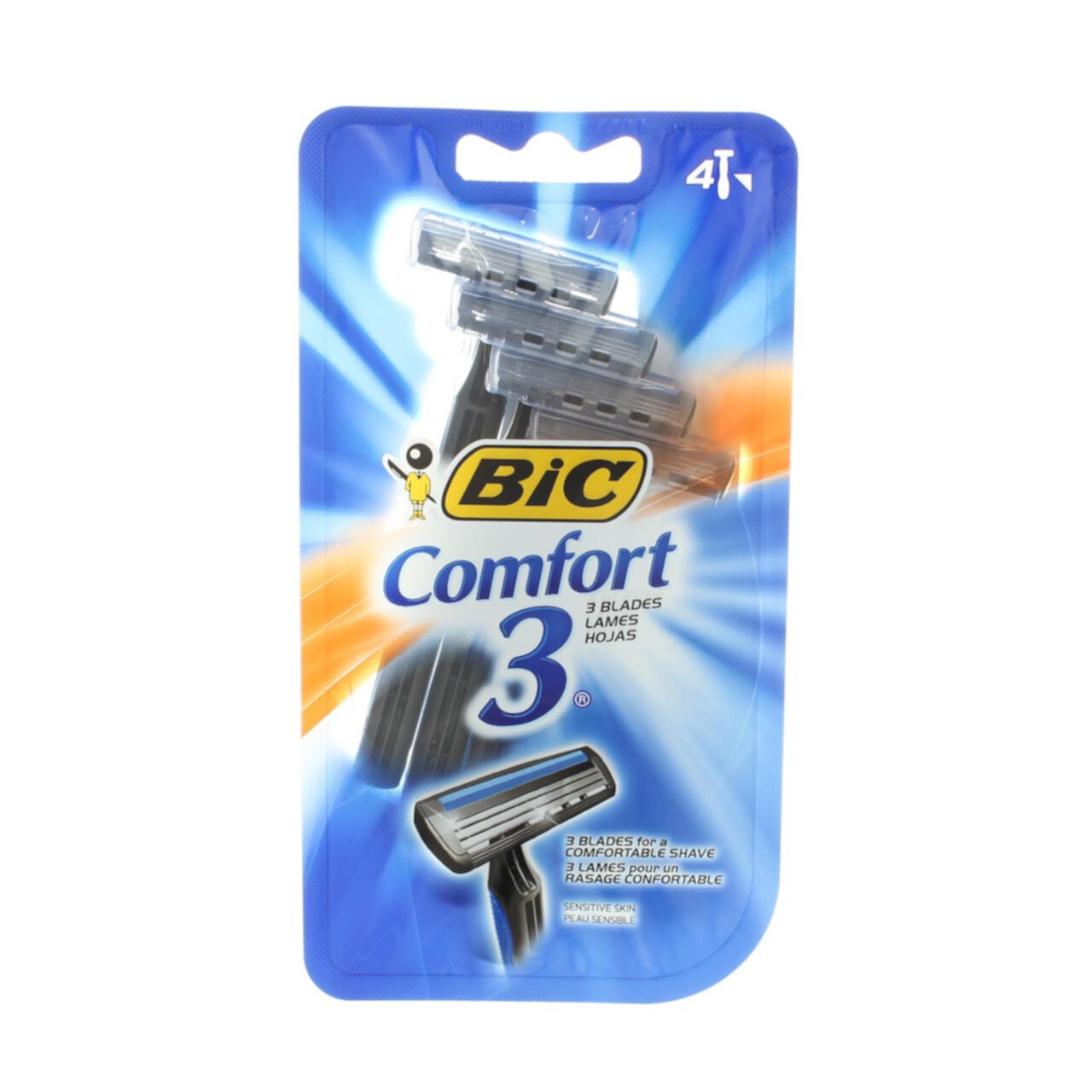 Bic Comfort 3 Advance Shaver, Disposable 4 ea BIC