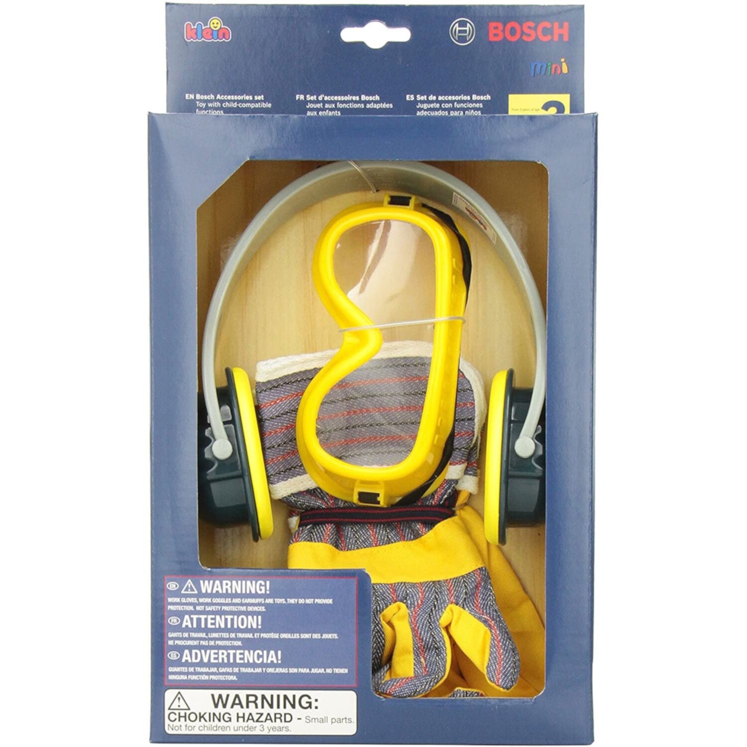 Theo Klein Bosch Toy Play Set with Gloves, Goggles and Ear Muffs Theo Klein