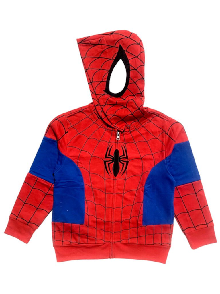 Spiderman Boys' Costume Hoodie, Sizes 2T-16 Marvel