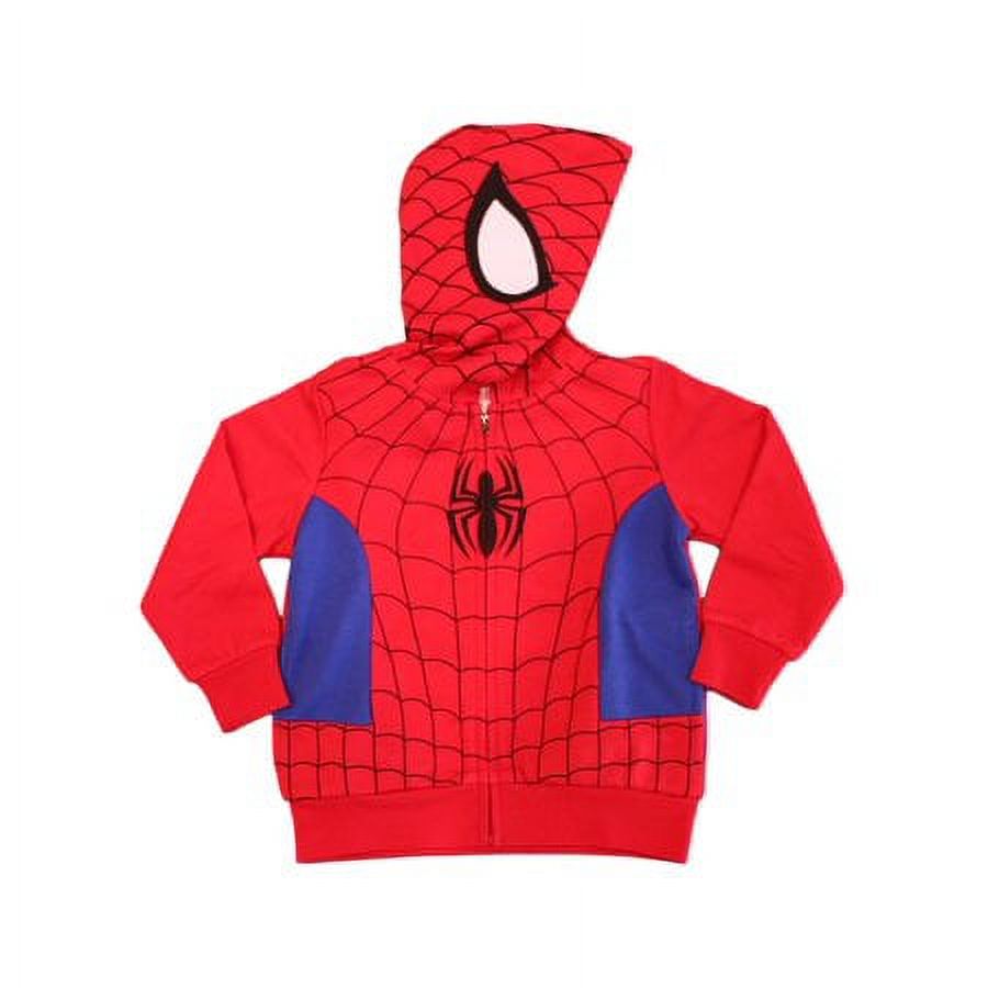 Marvel Boys' Spiderman Costume Hoodie (Toddler Boys & Little Boys) Marvel