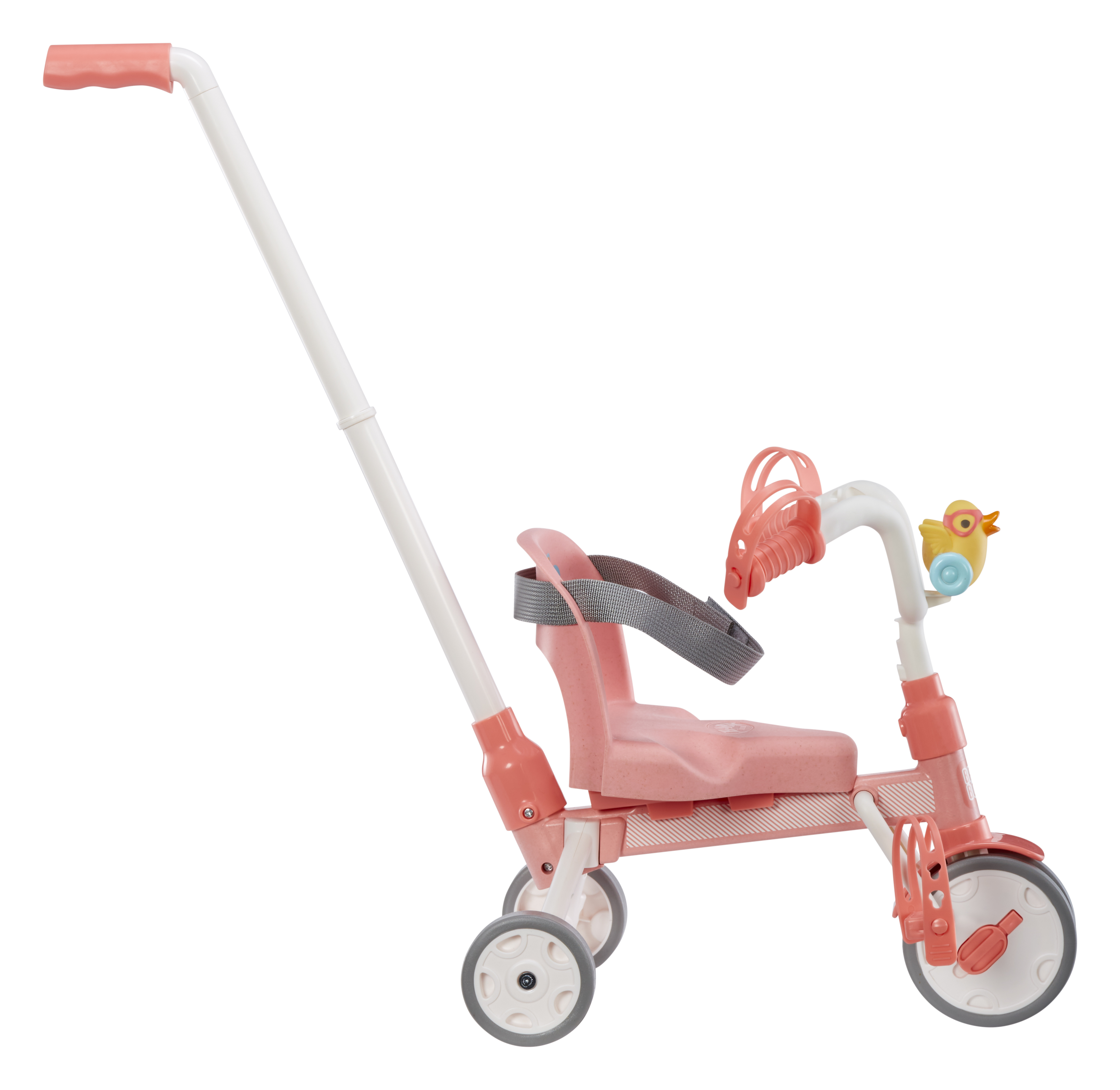 Baby Born Baby Doll Tricycle with Push Handle, Fits Dolls up to 17", Multicolor, Ages 3+ Baby Born