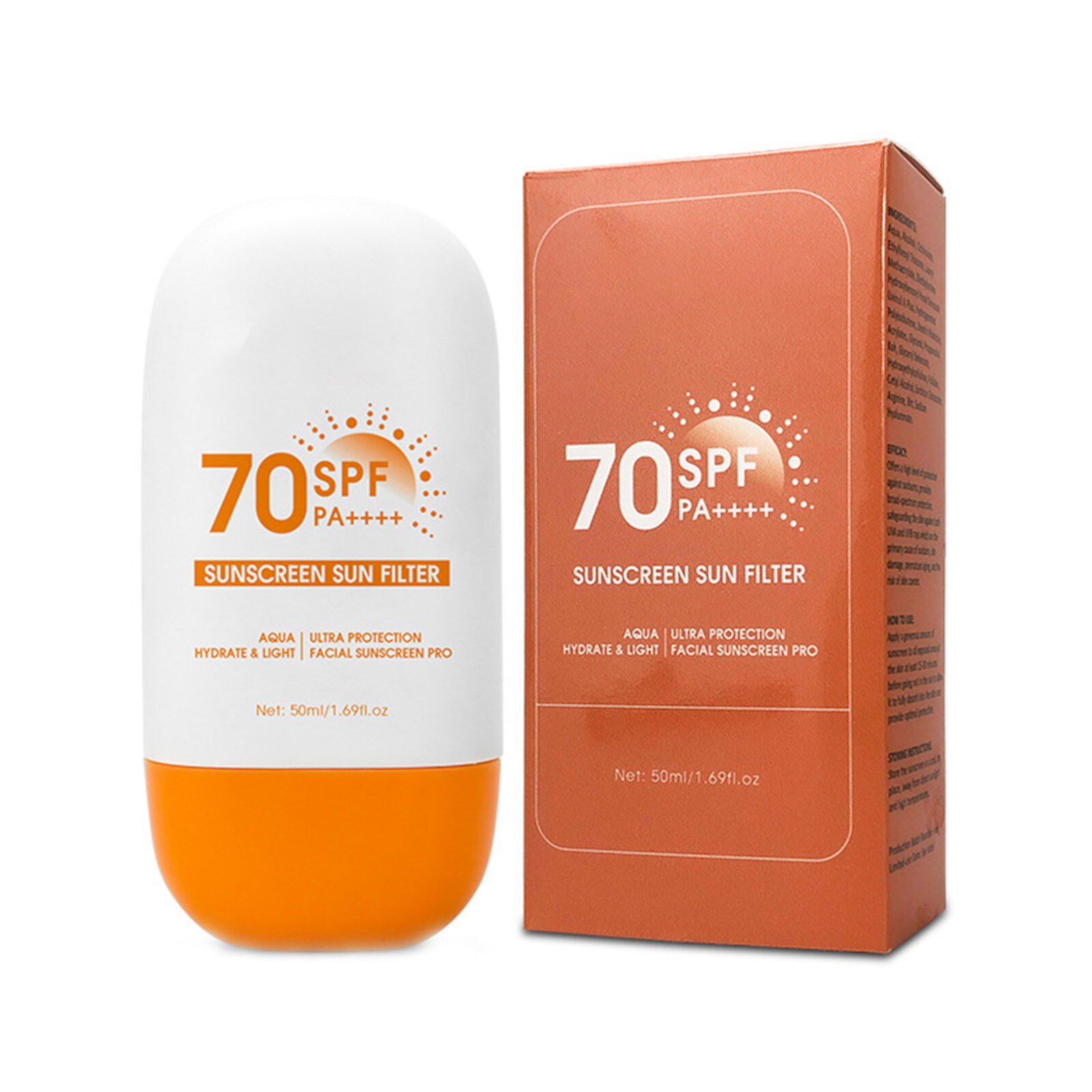 LINMOUA Sunscreen Refreshing Nongreasy UV For Men And Women Refreshing Oil Control And UV Sunscreen 50ml LINMOUA