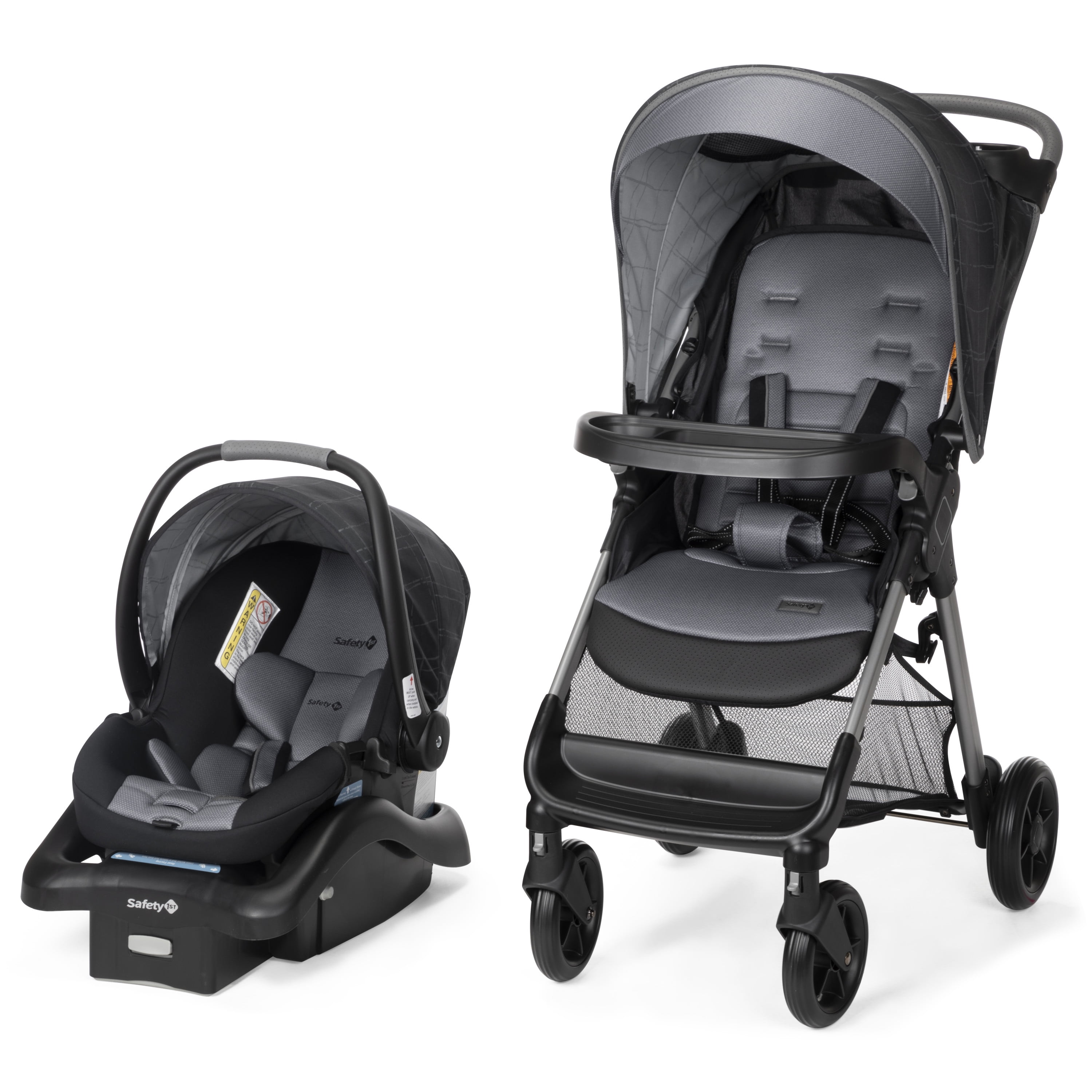 Safety 1st Smooth Ride QCM Travel System, High Street, Infant & Toddler, Unisex Safety 1st