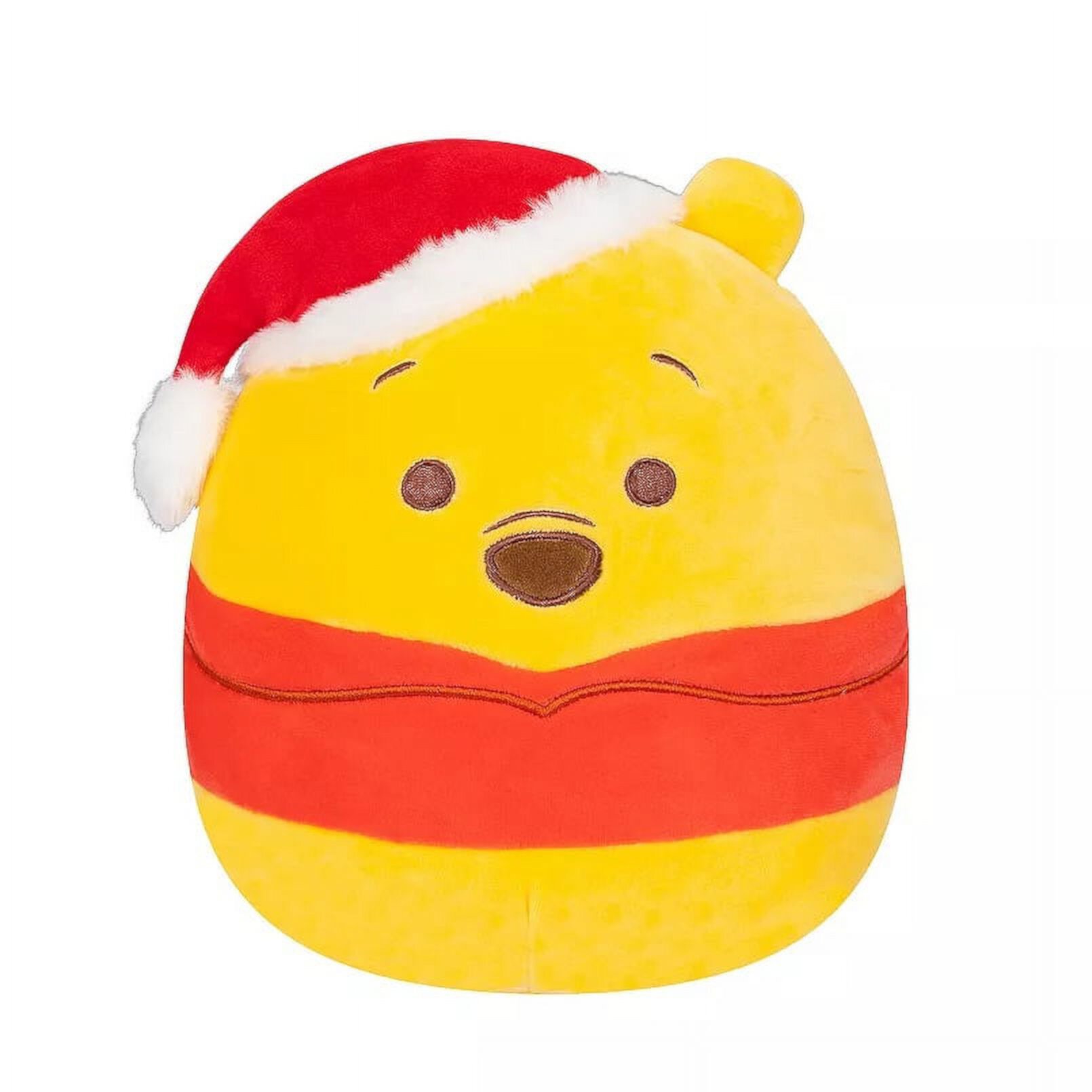 Squishmallow 10" Disney Winnie the Pooh with Santa Hat - Christmas Official Kellytoy Squishmallows