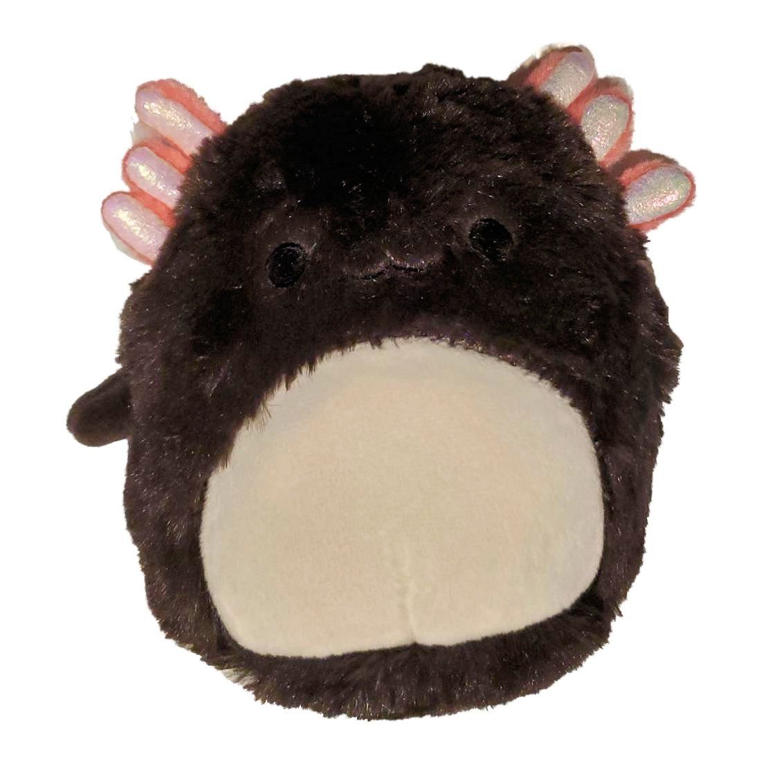 Squishmallows FuzzAMallows Original 5 inch Jaelyn the Black Axolotl - Child's Ultra Soft Plush Toy Squishmallows