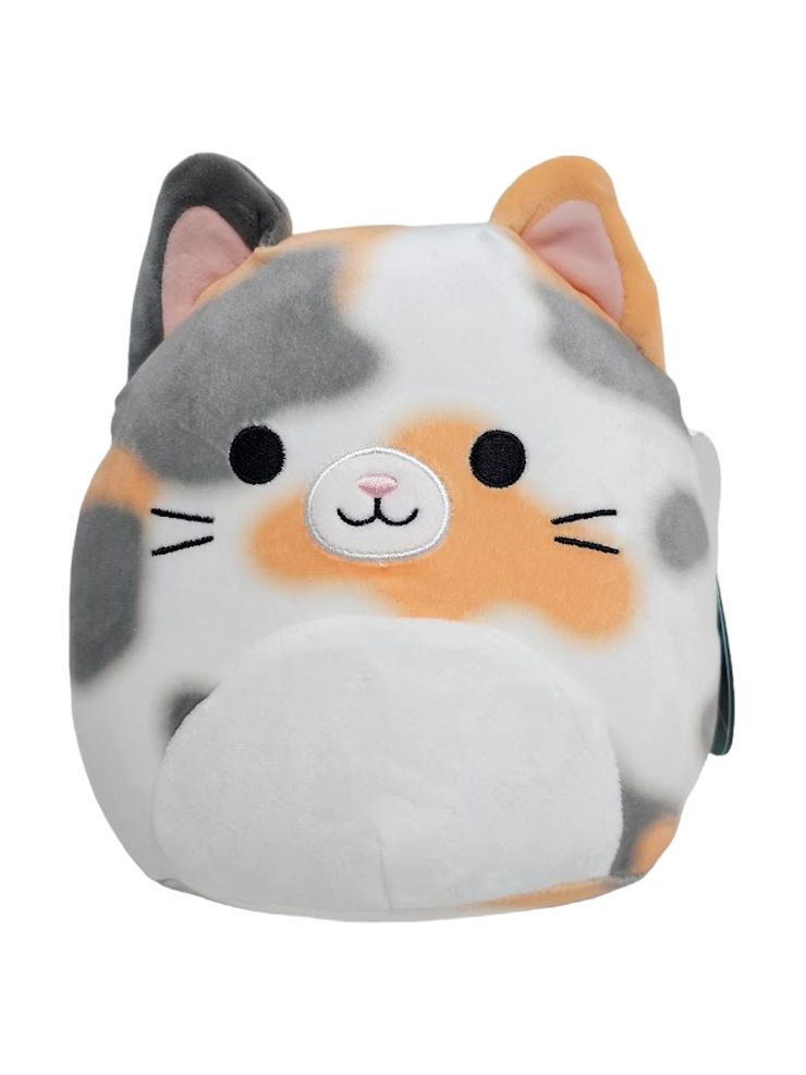 Squishmallows Official Kellytoys Plush 7.5 Inch Tahoe the Brown and Gray Tortoiseshell Cat Pet Squad Ultimate Soft Stuffed Toy Squishmallows