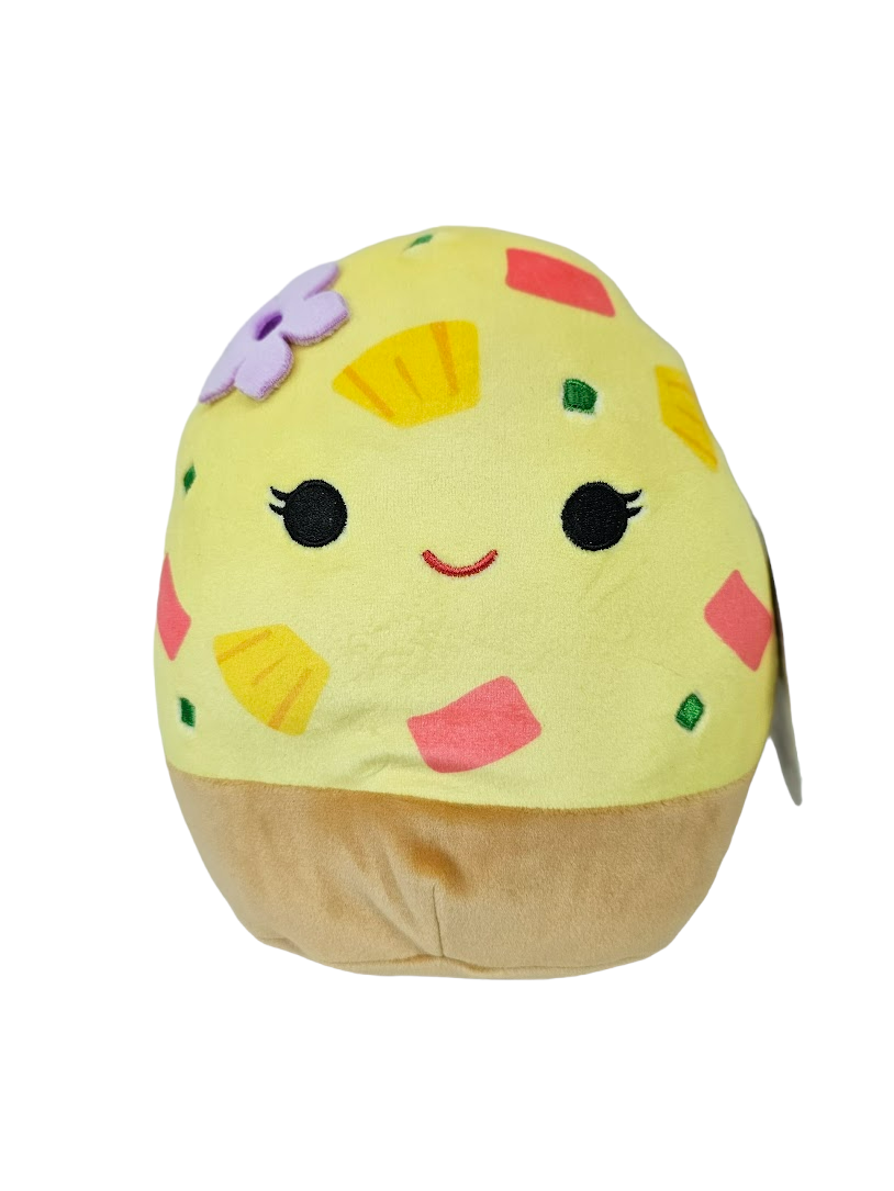 Squishmallows Saku the Hawaiian Pizza Slice 7.5" 2023 First To Market Stuffed Plush Squishmallows